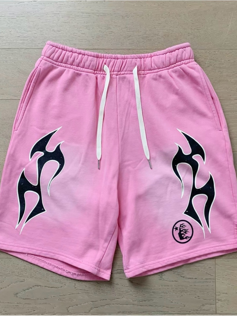 Pink hellstar shorts